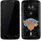NBA New York Knicks Black Secondary Logo Moto E5 Play Skin